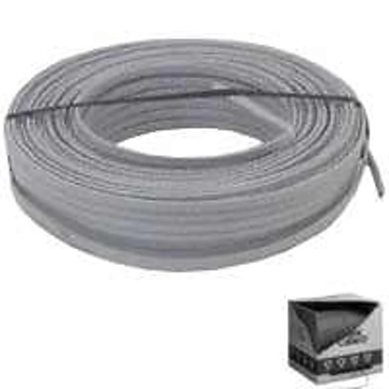 Romex 10/2UF-WGX50 Building Wire, 10 AWG Wire, 2-Conductor, 50 ft L, Copper Conductor, PVC Insulation, Nylon Sheath