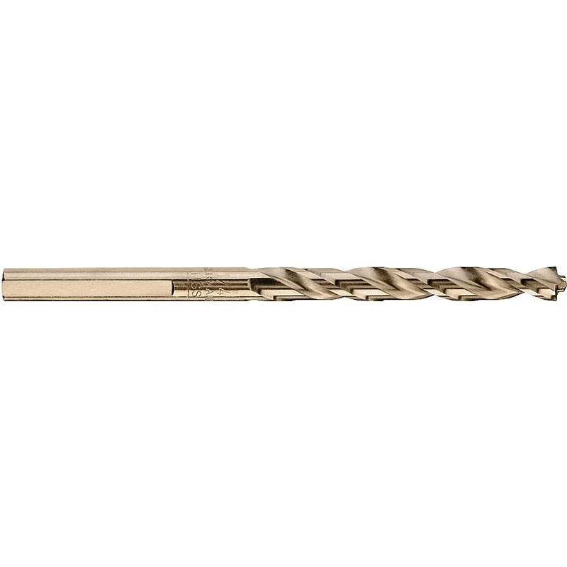 DEWALT DW1921 Drill Bit, 21/64 in Dia, 4-5/8 in OAL, Spiral Flute, 3-Flat Shank