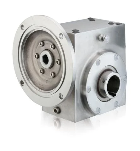 GROVE SS-HMQ813-25-H2-56-10 STAINLESS H2 RIGHT ANGLE GEAR REDUCER S133047410