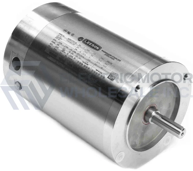 1/2HP LEESON 1725RPM 56C TENV 1PH SST WASHDOWN MOTOR 116350.00