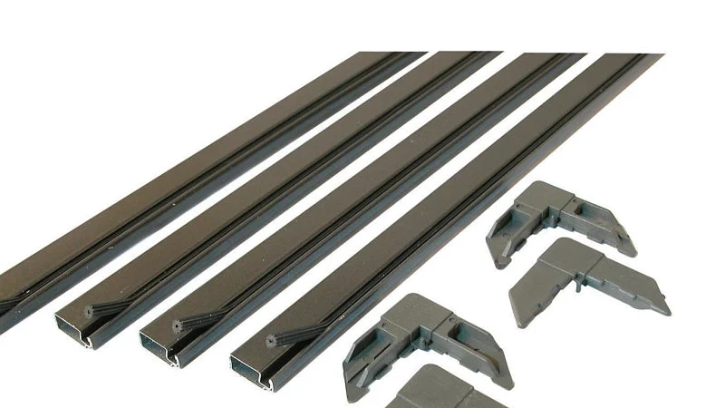 Make-2-Fit PL 7809 Screen Frame Kit, Includes: Frame, Spline, (4) Square-Cut Plastic Corners, Aluminum