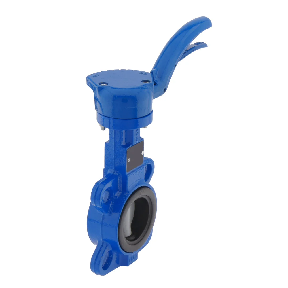 DN125 (5 inch) PN10 Wafer Butterfly Valve Stainless steel-Stainless steel-FKM