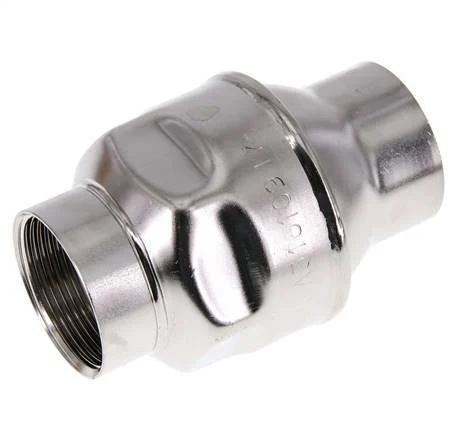 G1-1/2'' Check Valve Stainless Steel 316 FKM (Light Spring) 0.03-16bar - CLIS4E