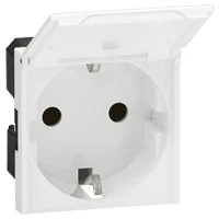 Legrand Mosaic Wall Outlet (WCD Switchgear) (European Socket) - 077219