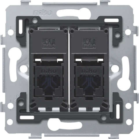Niko Basic Element Data Socket Outlet Twisted Pair - 170-75262