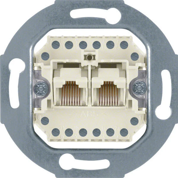Hager Berker Data Socket Twisted Pair - 4539