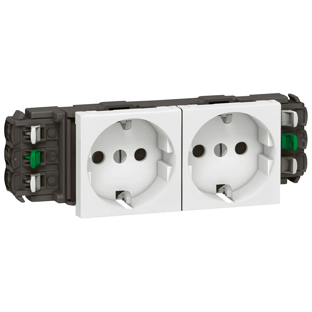 Legrand Mosaic Wall Outlet (WCD Switchgear) (European Socket) - 077402