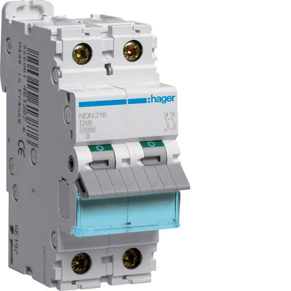 Hager NDN Circuit Breaker - NDN216