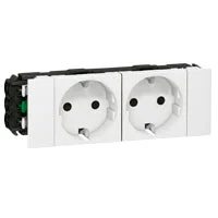 Legrand Mosaic Wall Outlet (WCD Switchgear) (European Socket) - 077202