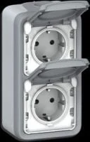 Legrand Plexo 55 Wall Outlet (WCD Switchgear) - 069704