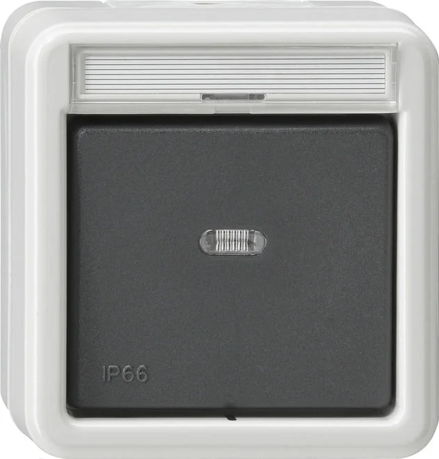 Gira Waterproof Surface-Mounted Installation Switch - 010231
