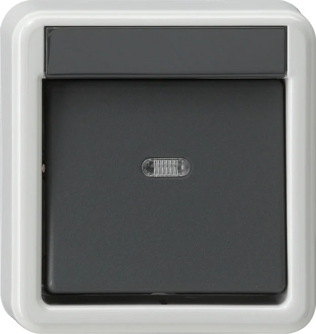 Gira Splashproof Surface-Mounted Installation Switch - 010735