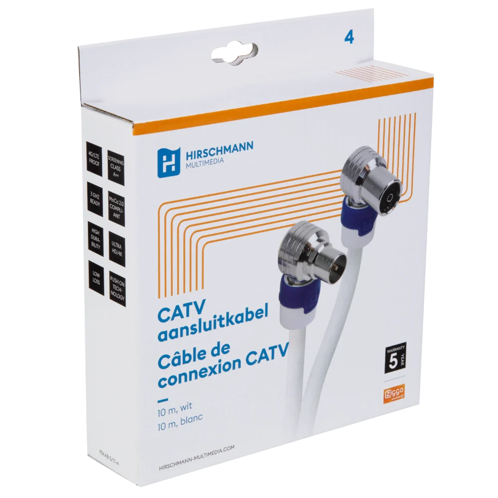 Hirschmann Multimedia Patch Cable Coax - 695020512
