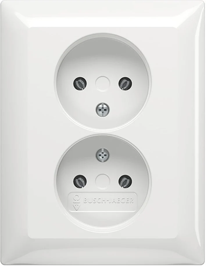 ABB Busch-Jaeger Balance SI Wall Outlet (WCD Switchgear) - 2TKA00003907
