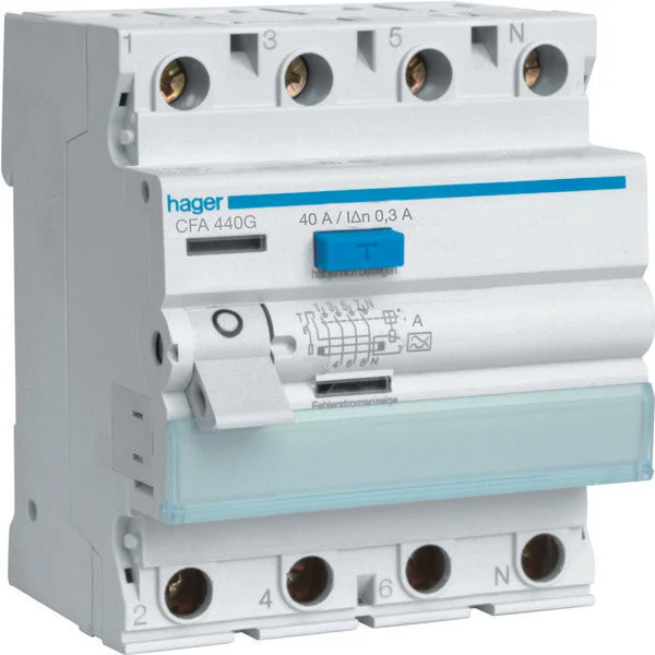 Hager Class A Ground Fault Circuit Interrupter - CFA440G