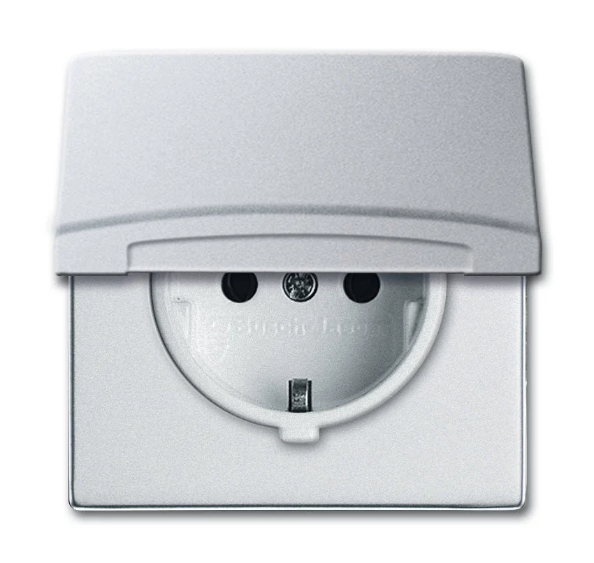 ABB Busch-Jaeger All-weather IP44 Wall Outlet (WCD Switchgear) - 2CKA002064A0288