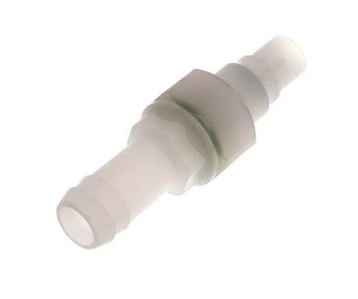 PVDF DN 7.2 Coupling Plug 13 mm Hose Pillar