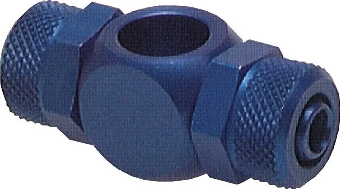4.3x3 & G1/8'' Aluminum Banjo Tee Push-on Fitting