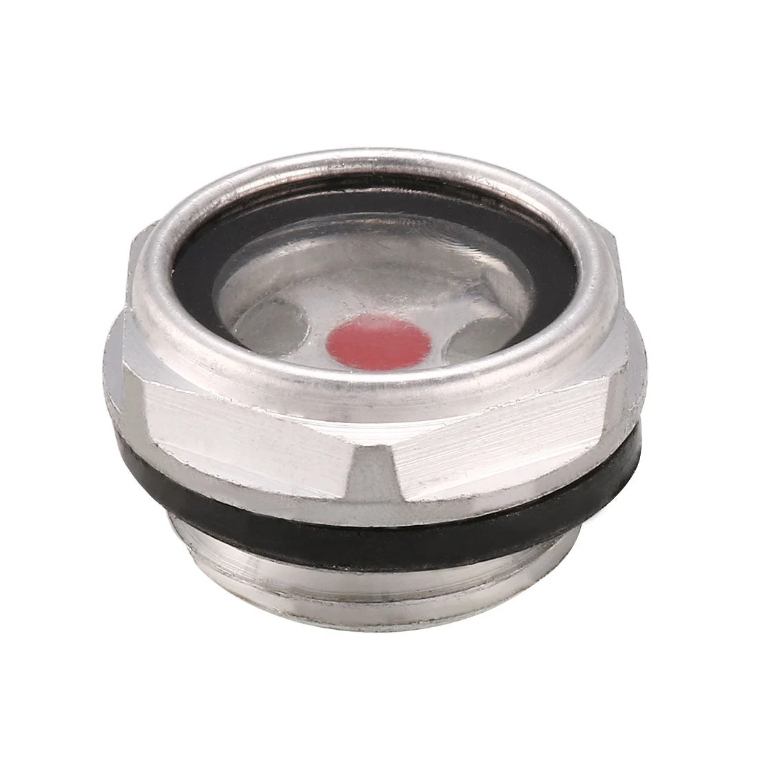 Air Compressor Fittings Aluminium Alloy G1/2" Threaded Oil Sight Glass