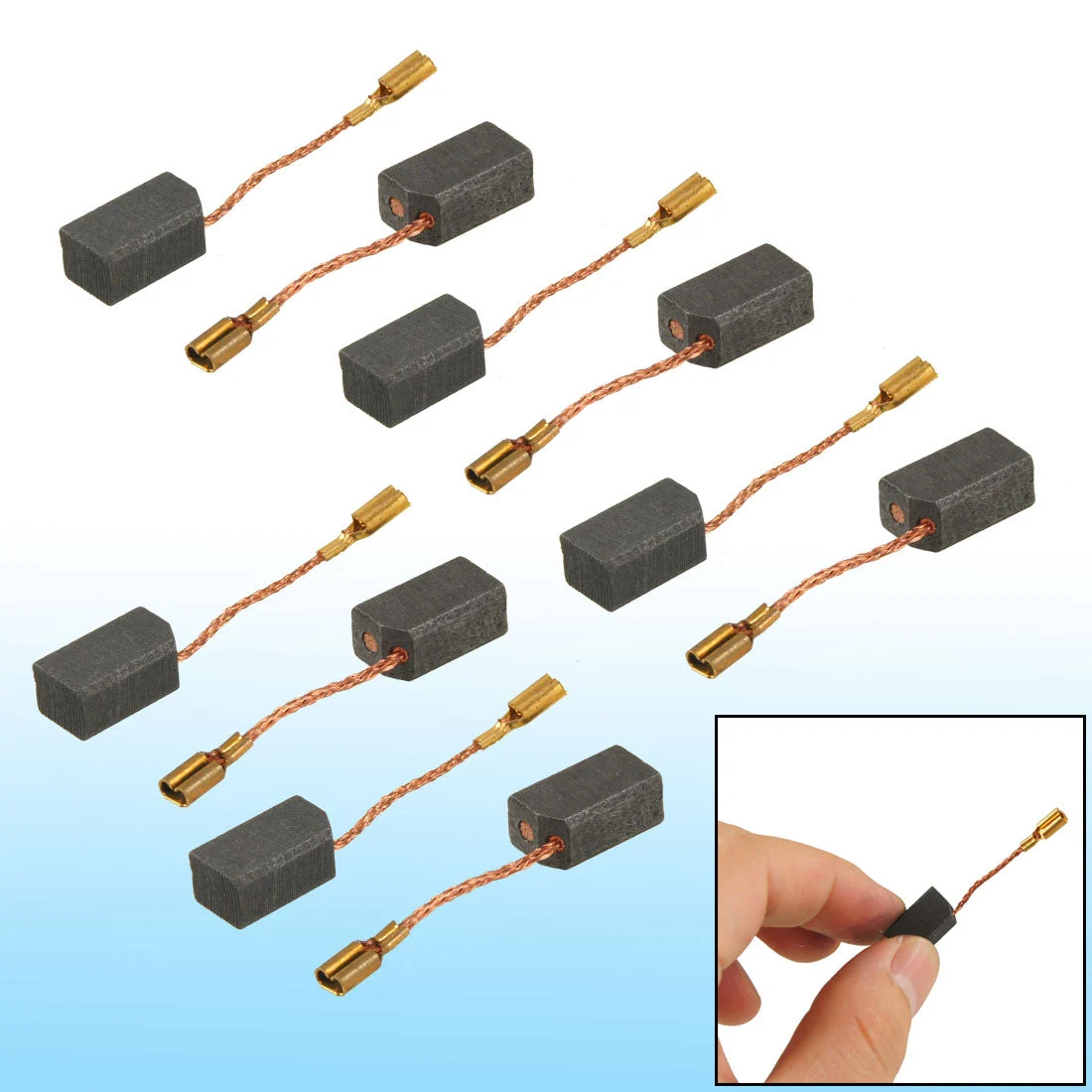 Replacement 14x 8 x 6mm Motor Carbon Brushes 5 Pairs