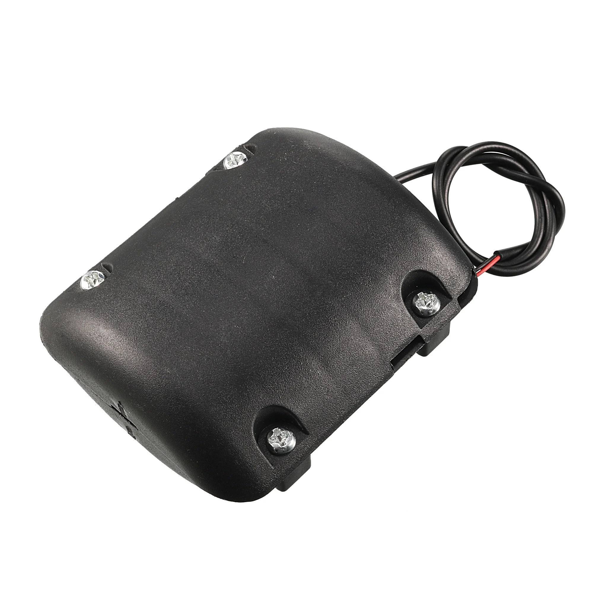 DC 12V 6200RPM Vibrating Vibration Motor for Cushion Black Plastic Shell