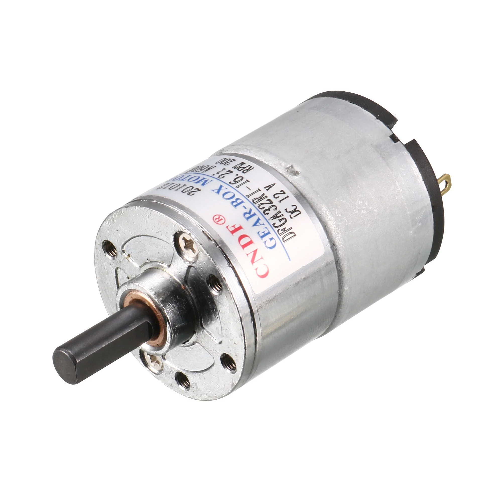 DC 12V 200RPM High Torque Speed Reduce Geared Box Motor