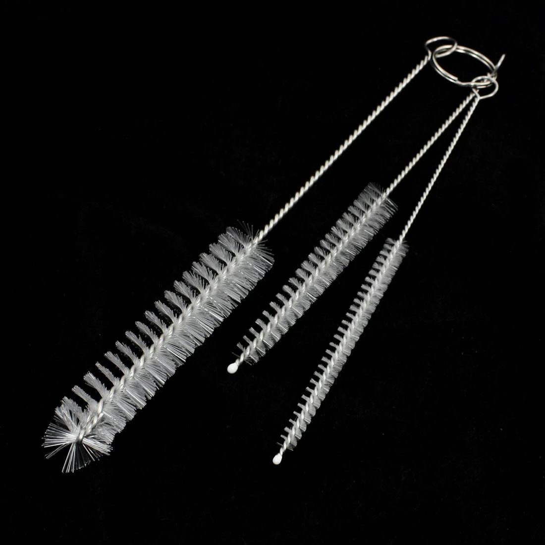 Laboratory Measurement Test Tube Bottle Beaker Cleaning Brush 3 in 1