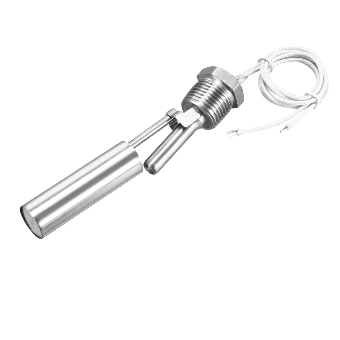 SEN-SSY85 70W DC220V 116mm Liquid Water Level Sensor Stainless Steel Horizontal Mounting Float Switch