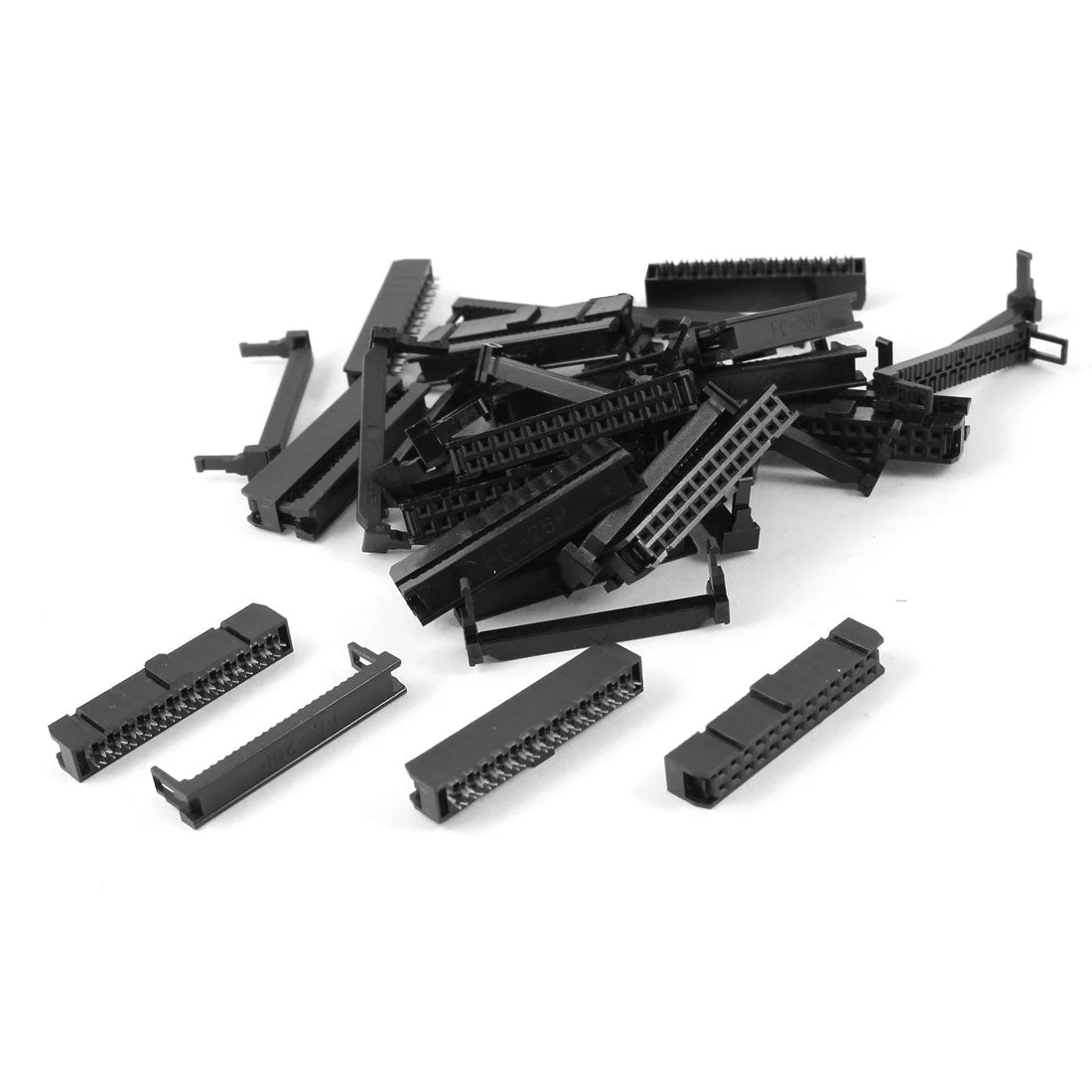 Uxcell 15 Pcs IDC Cable Connector FC-26P 26Pin Female Header 2.54mm Pitch