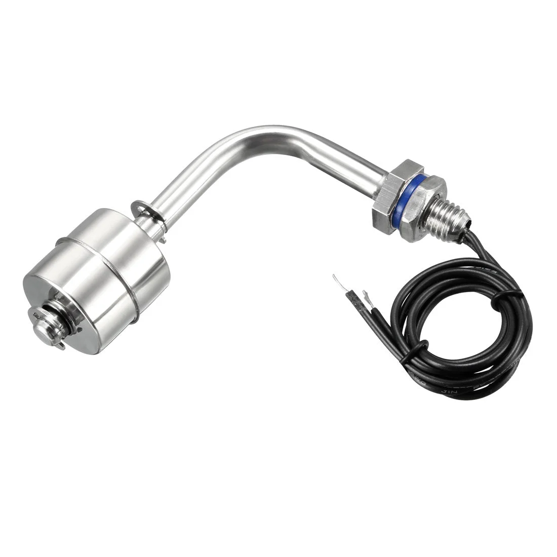 Tank Pool Stainless Steel 26mm Ball Dia L Shaped Water Level Sensor Float Switch