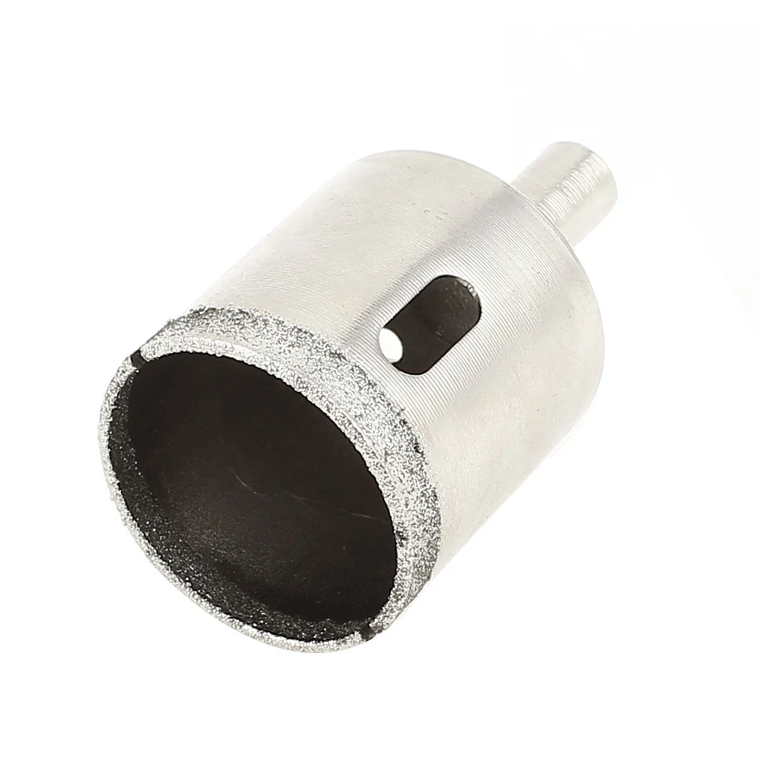 Silver Tone 30mm Diameter Diamond Coating Tip Glass Tile Hole Saw
