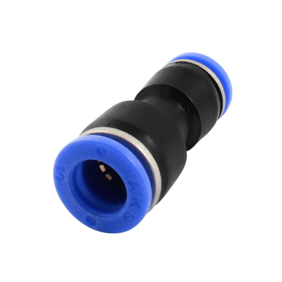 8mm to 10mm Push in Tube 2 Ways Straight Air Pneumatic Pipe Connector Quick Fittings Coupler