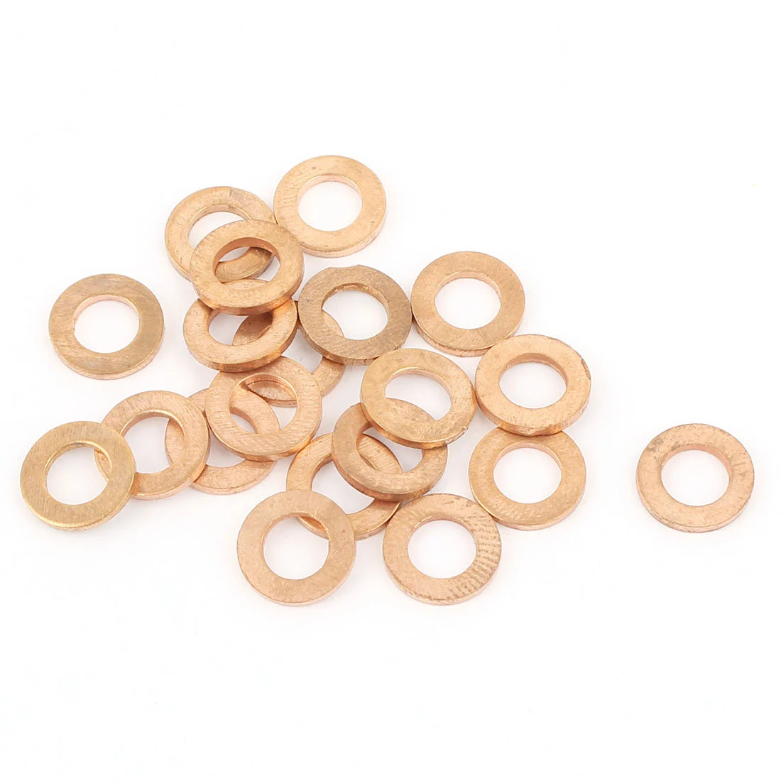 20pcs 5mmx9mmx1mm Flat Copper Crush Washer for Braking System