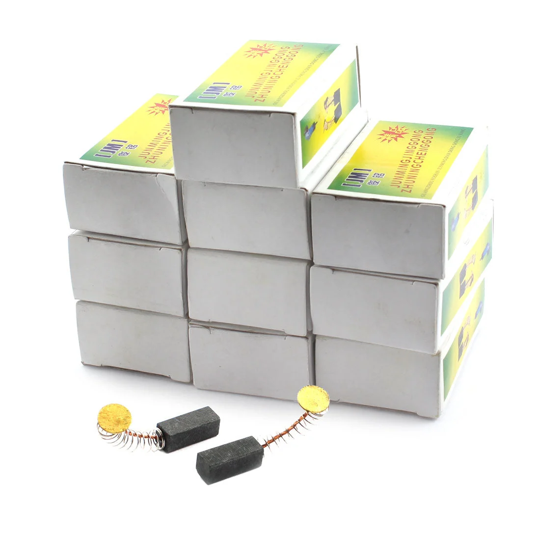 20Pc Electric Tool Spare Part 16mm x 6mm x 6mm Motor Carbon Brush
