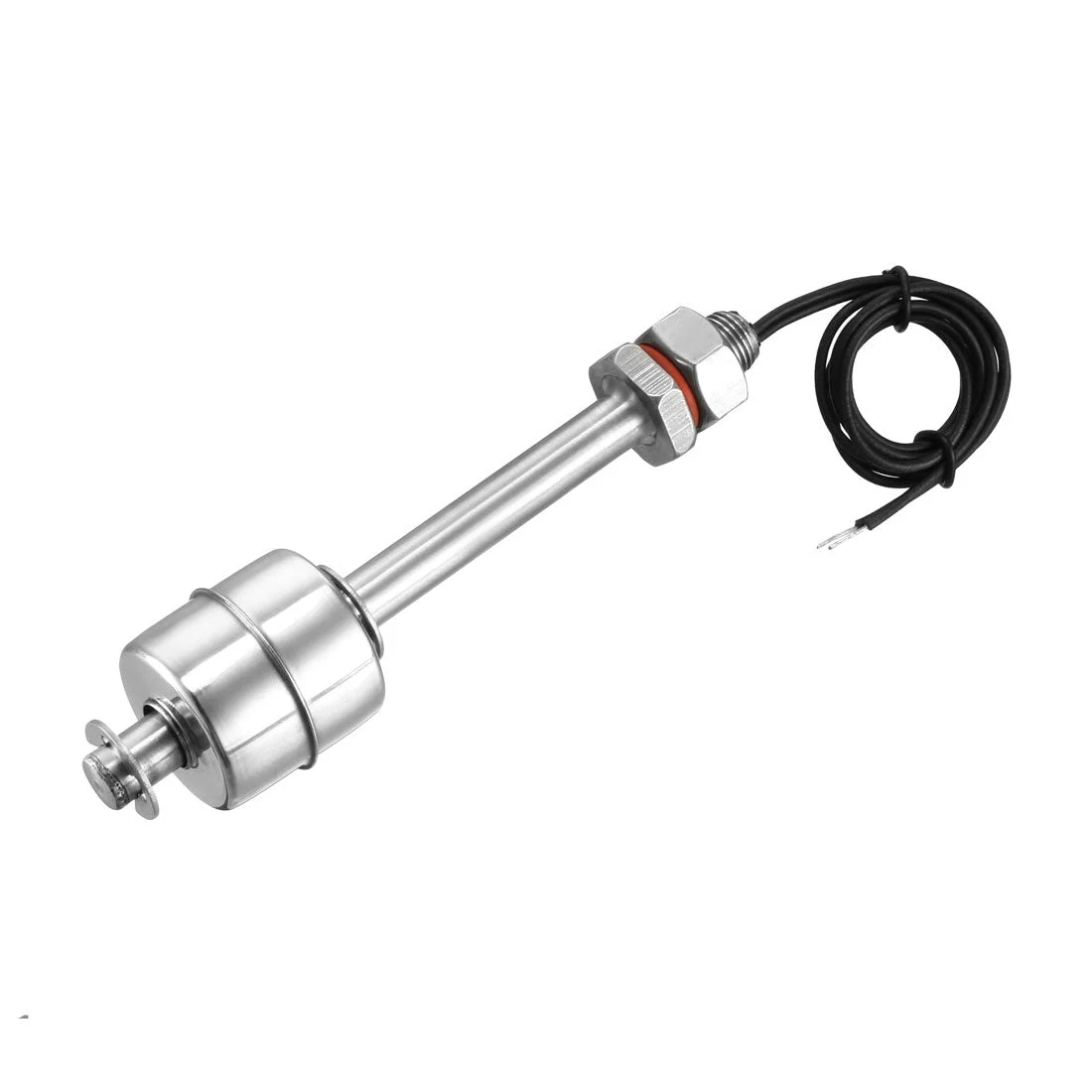 112mm Tank Pool Vertical Stainless Steel Water Level Liquid Sensor Float Switch