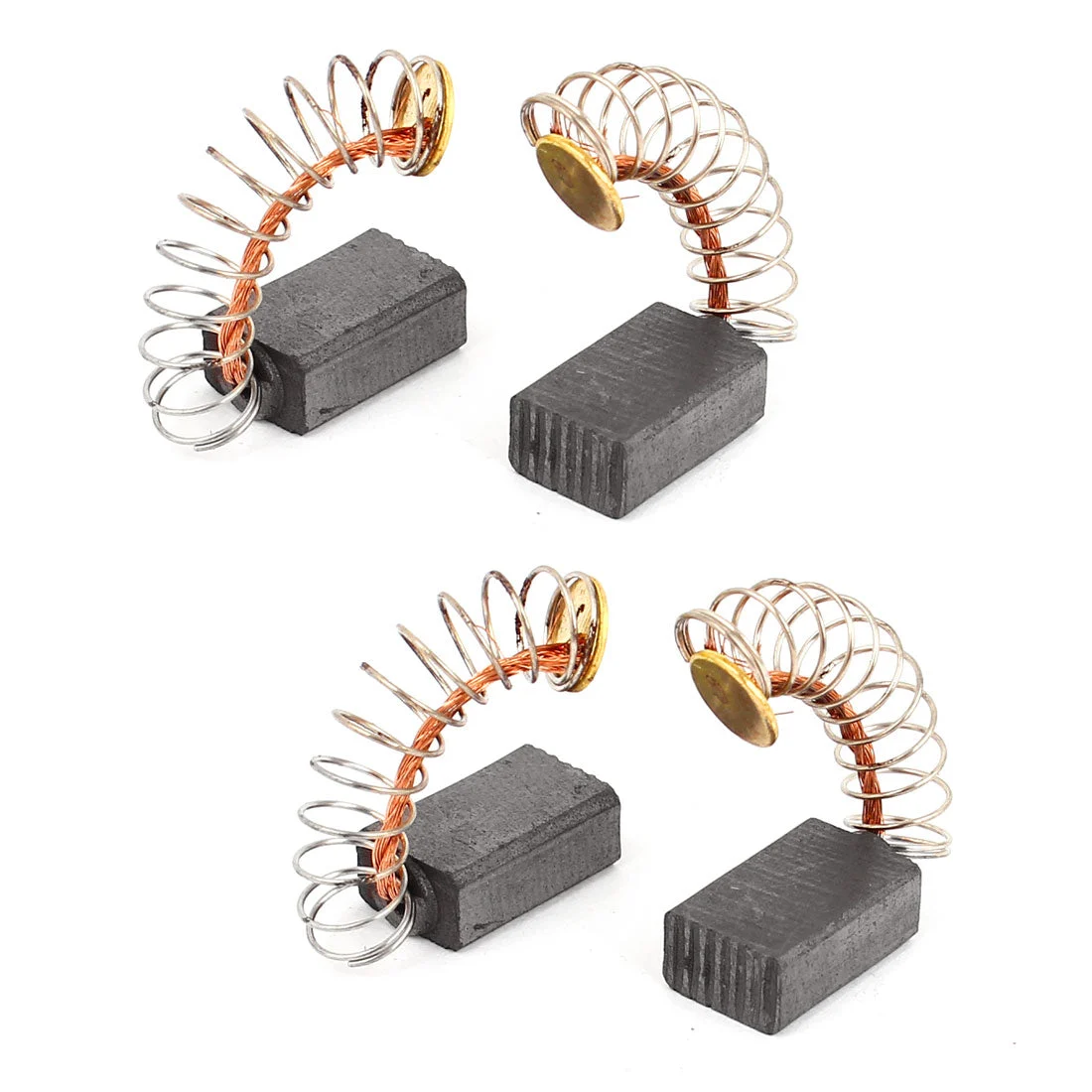 4 Pcs Spring Type Electric Drill Motor Power Tool Carbon Brushes 12mm x 8mm x 5mm