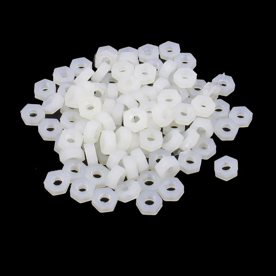 100Pcs M3 Female Thread Nylon Hex PCB Spacer Stand-Off Pillar Screw Nut