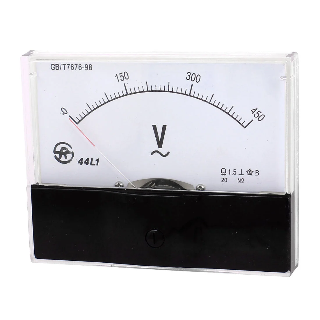Class 1.5 AC 0-450V Analog Voltage Voltmeter Panel Volt Meter 44L1