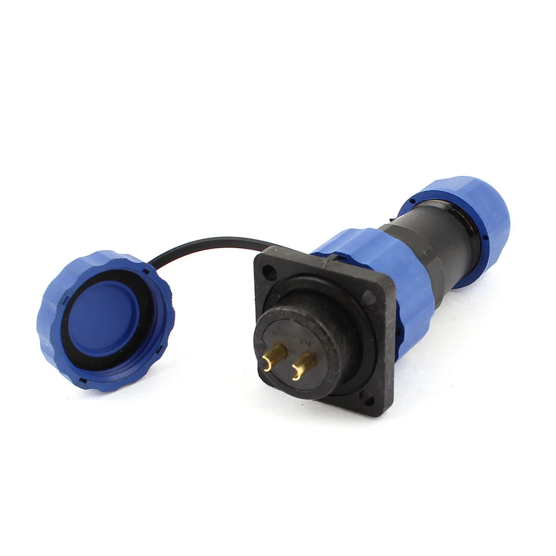 SD20 20mm Square Waterproof Aviation Solder Connector Socket IP68