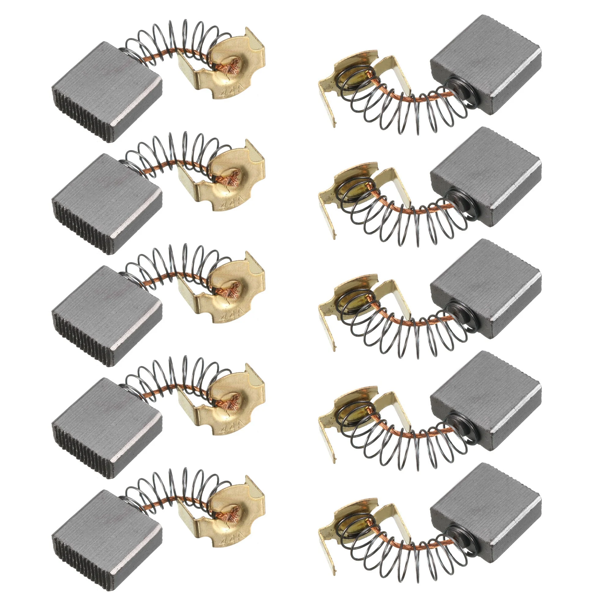 5 Pairs 999044 Motor Carbon Brushes 17 x 17 x 7mm