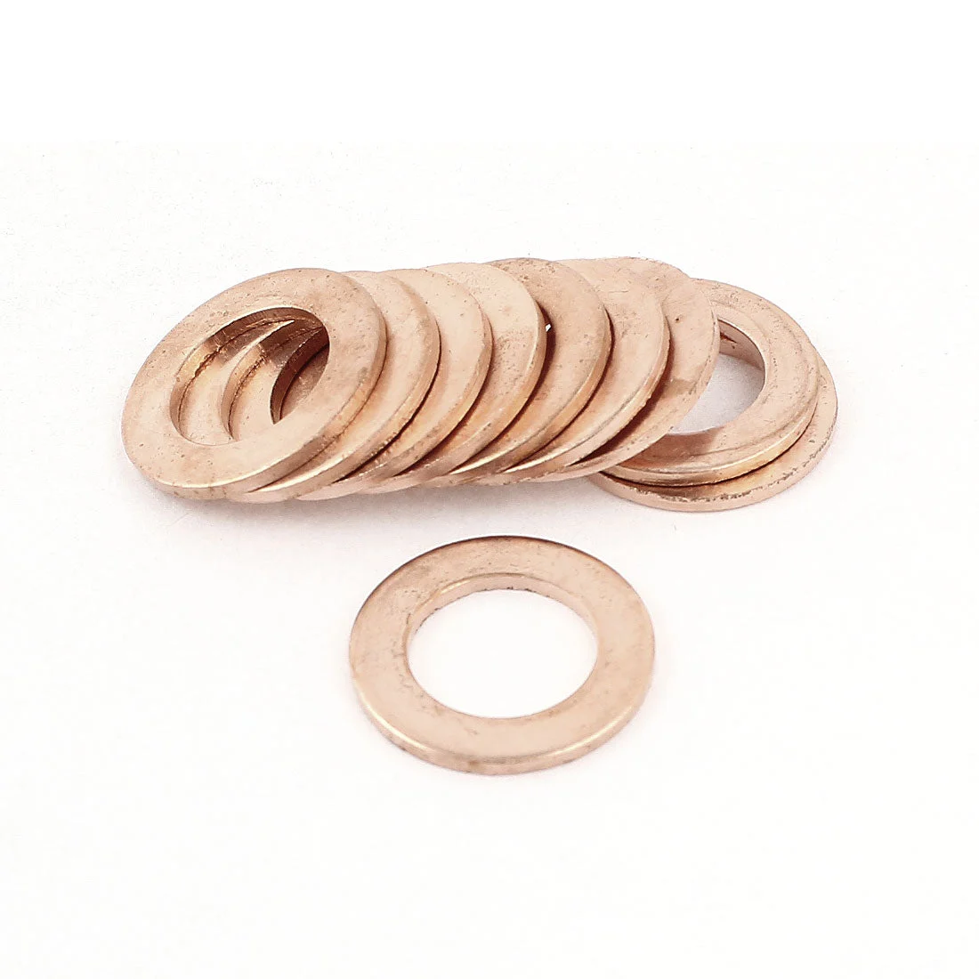 10 Pcs 12mmx20mmx1.5mm Copper Flat Washer Gasket Spacer Seal Fitting Fasteners