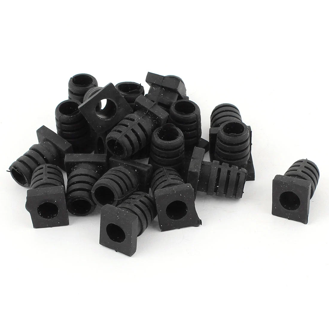 20pcs 19x10x7mm Rubber Strain Relief Cord Boot Cable Sleeve Hose Protector for Power Tool
