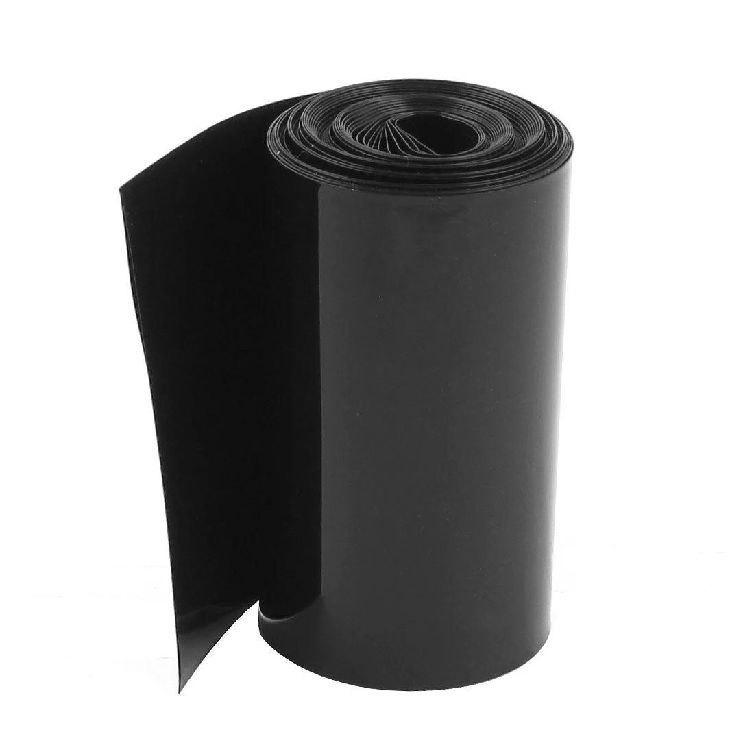 85mm/55mm PVC Heat Shrink Tubing Wrap Black 5m 16.4ft for Battery Pack