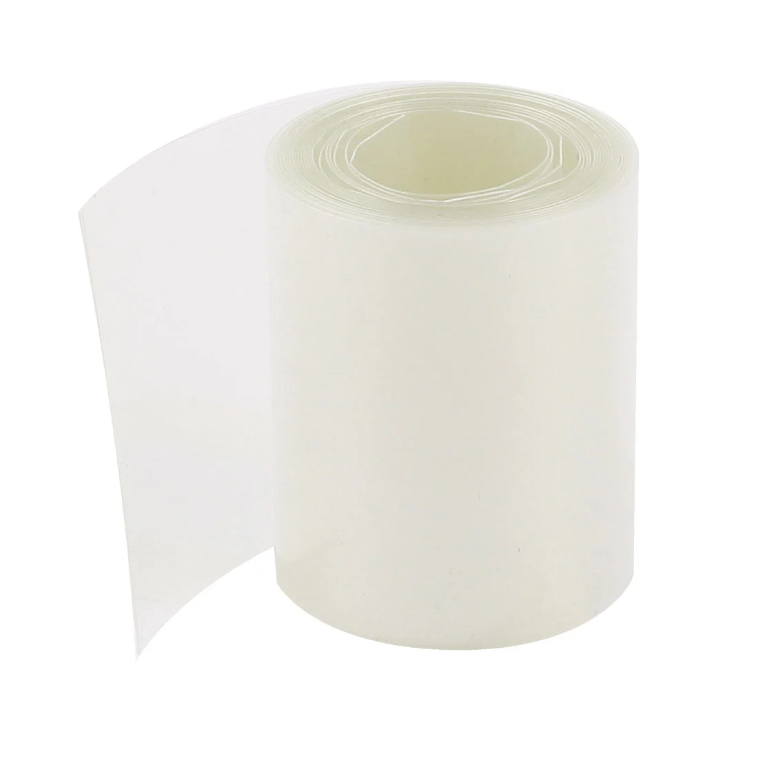 50mm Width PVC Heat Shrink Tubing Clear 2Meters for 2 x 18650 Batteries