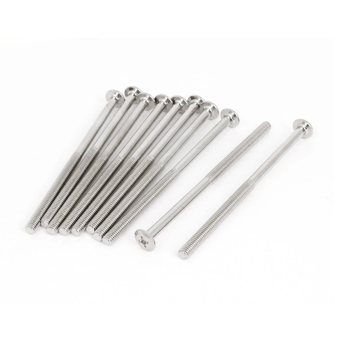 10 Pcs Countersunk Phillips Flat Head Screws Machine Bolts Fasteners M6x110mm