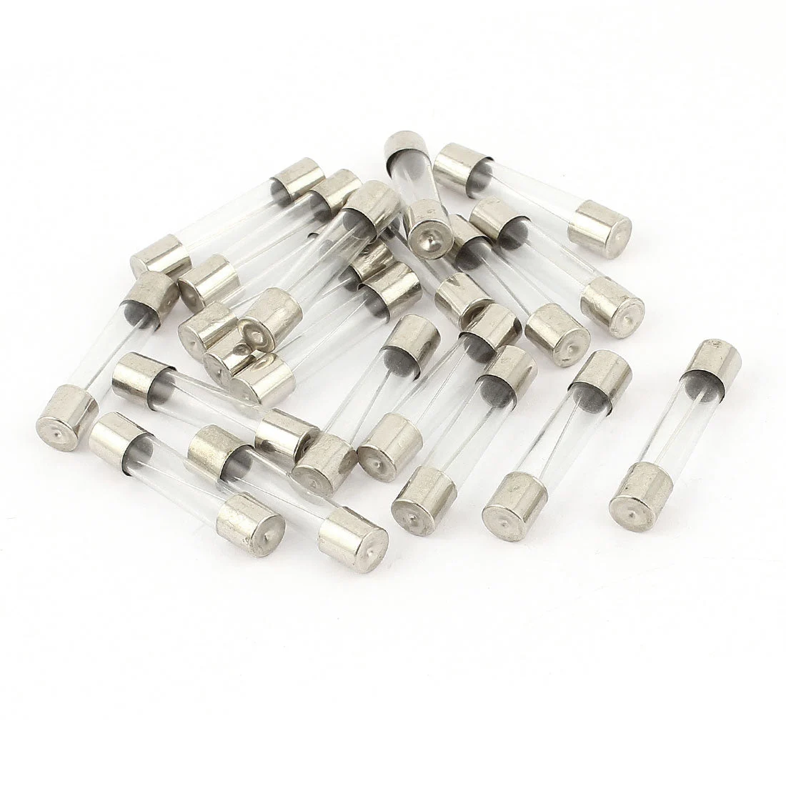 20PCS 6x30mm 20A 250V Quick Blow Fast Acting Low Breaking Capacity Cylindrical Glass Tube Fuse