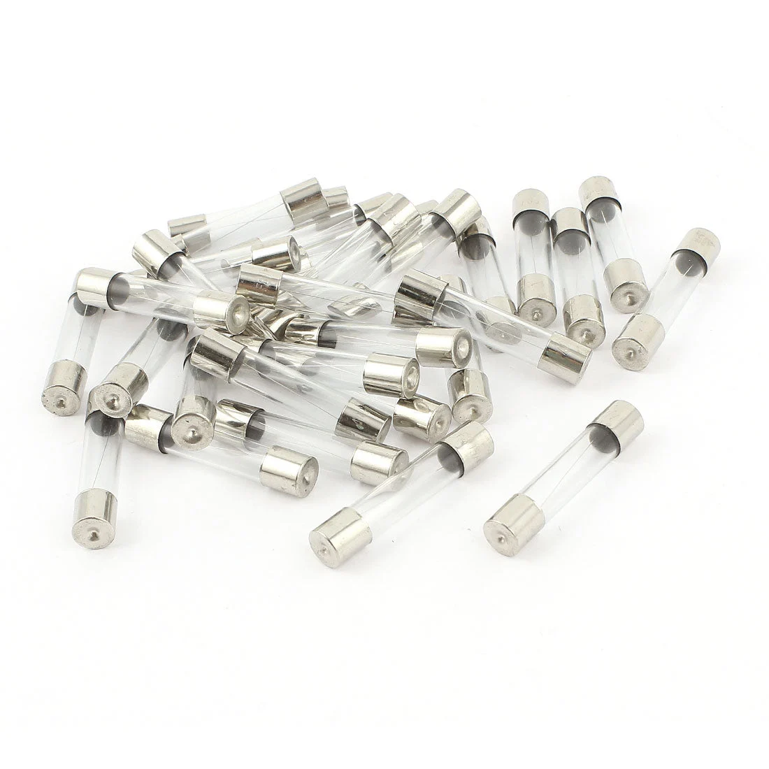 30pcs 6x30mm 3.15A 250V Quick Blow Fast Acting Glass Tube Fuse