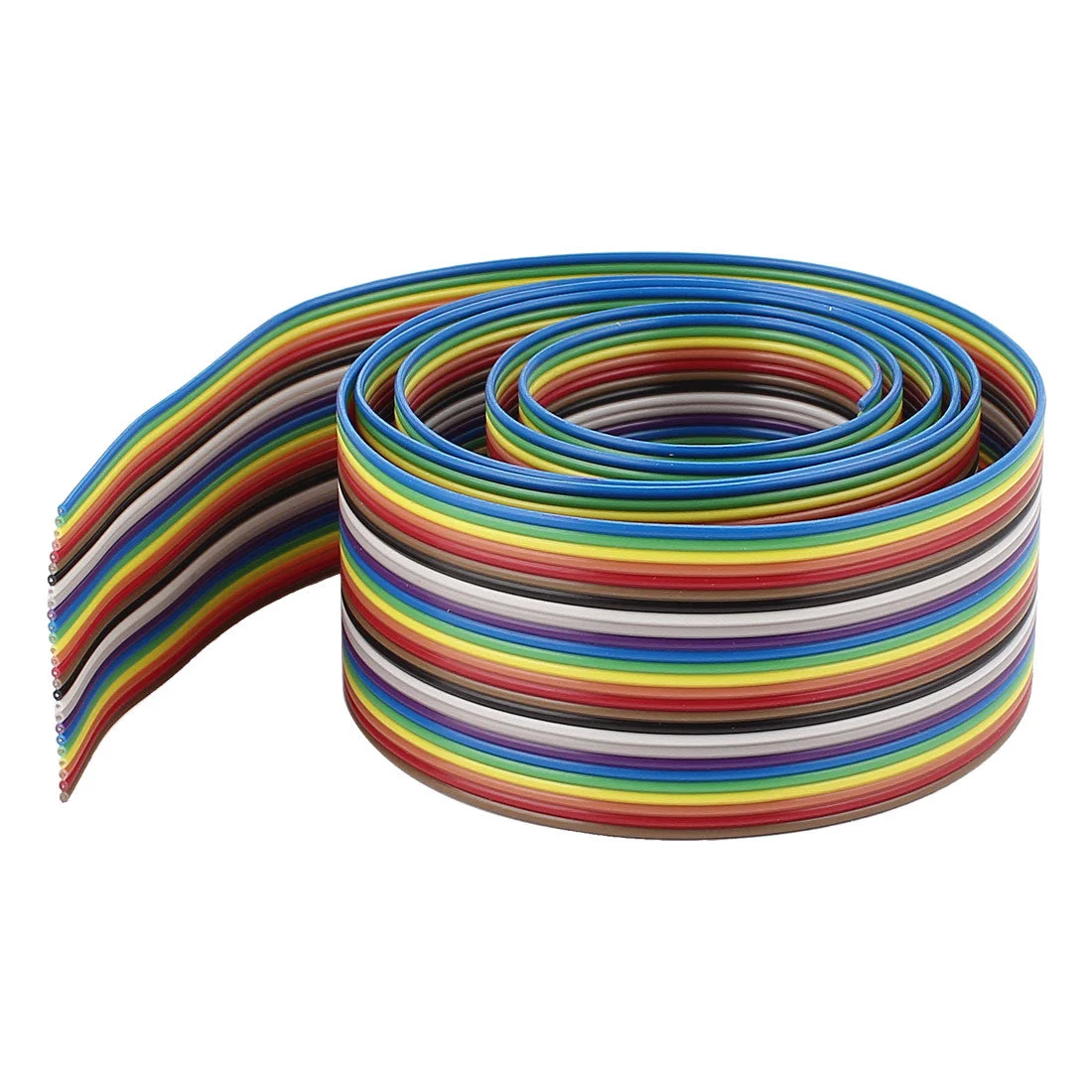 1m 3.3ft 26P 26 Pin Flat Ribbon Cable Wire Conductors 1.27mm Pitch