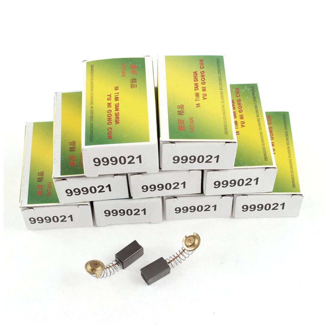 Electric Tool Carbon Brushes 13 mm x 7 mm x 6 mm 20 Pcs
