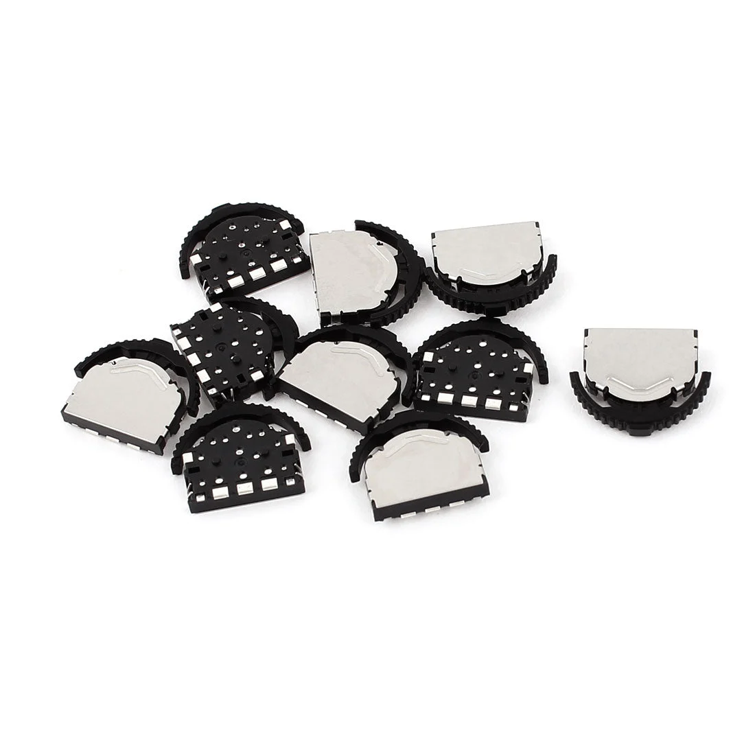 10 Pcs 3 Pin 5 Way Momentary Push Button Surface Mounted Devices SMT Mini Tactile Switch
